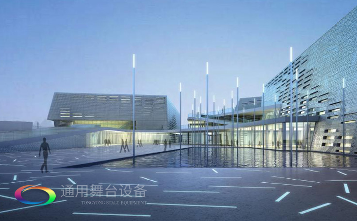 舞臺阻燃幕布通用舞臺扛起建設(shè)單位責(zé)任<div   id=