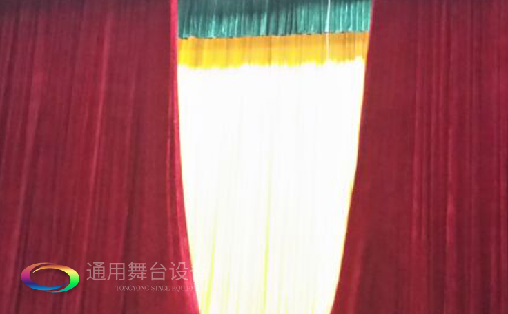 幕布知識(shí)庫(kù)｜舞臺(tái)阻燃幕布常規(guī)顏色、材質(zhì)<div   id=